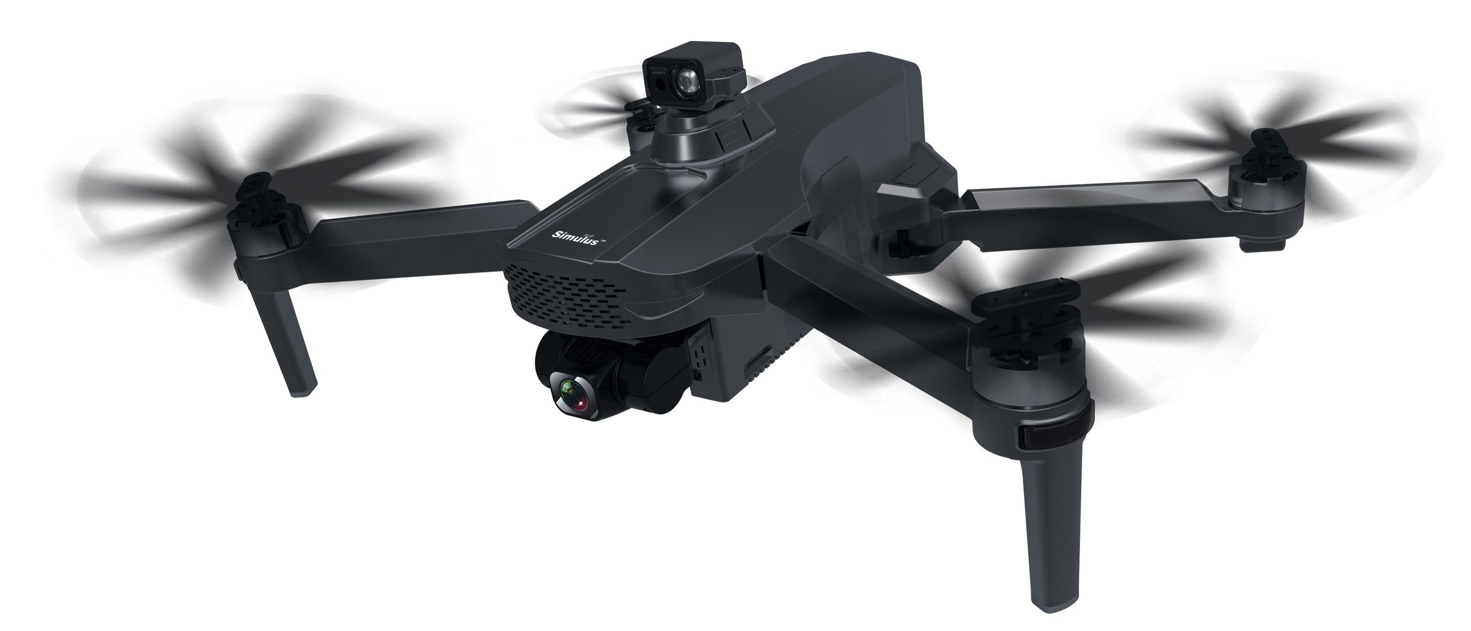 Simulus Faltbare GPS-Drohne GH-280.fpv, 4K-Cam, 360